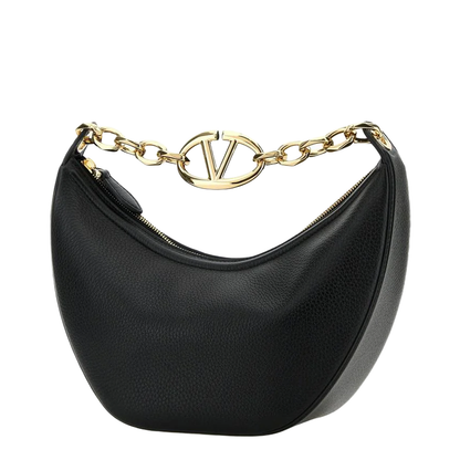 Small VLogo Moon Hobo Bag