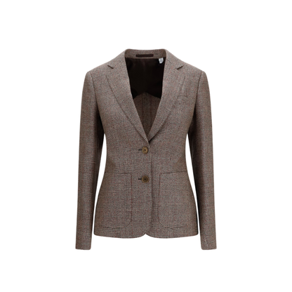 MAYFEYR - Burberry - Single Breasted Wool And Linen Blazer - 8127798C6176