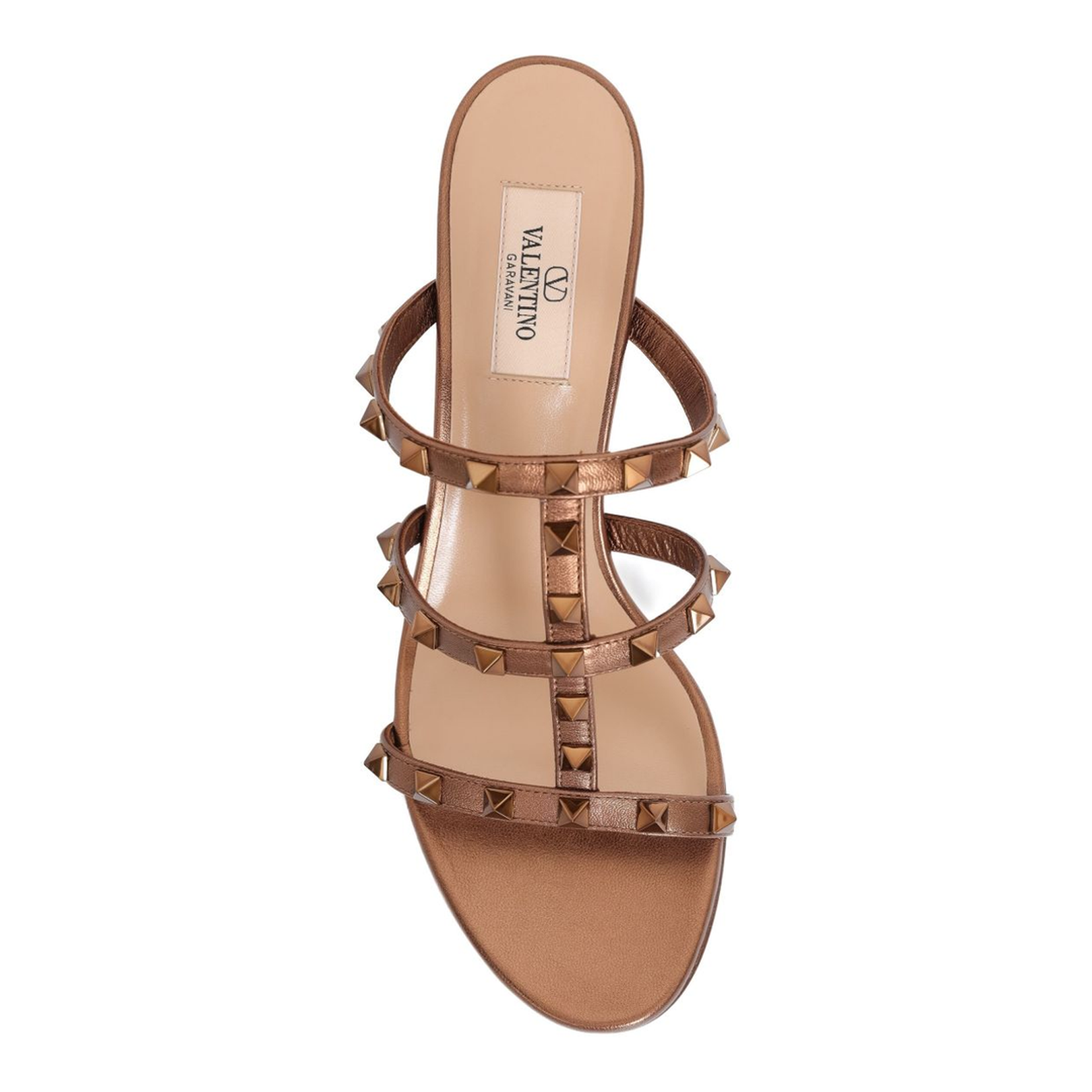 Rockstud Leather Sandals