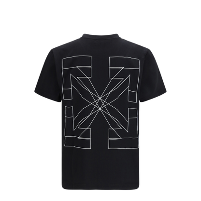 MAYFEYR - Off-White - Big Double Arrow T-Shirt - 44MAA027S26J003001