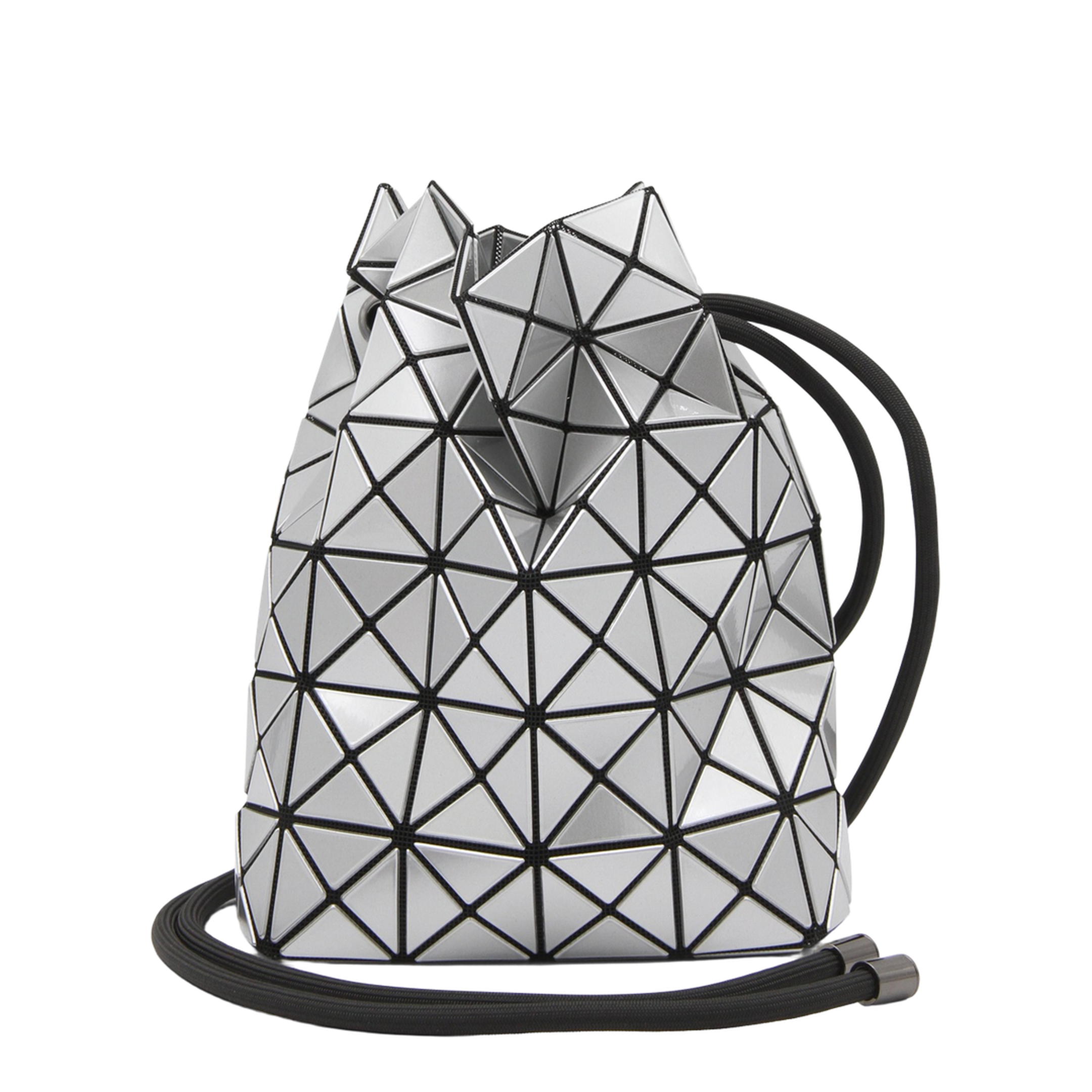WRING PVC Bucket Bag - Silver (no.91)