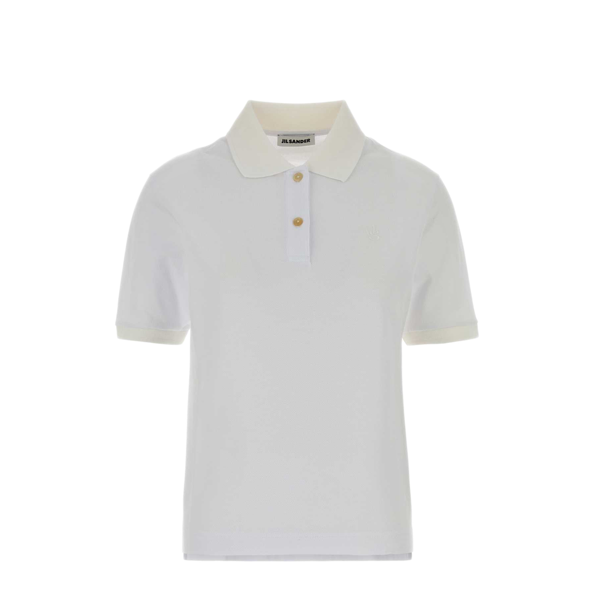 MAYFEYR - Jil Sander - White Piquet Polo Shirt - J02GL0122J20374100