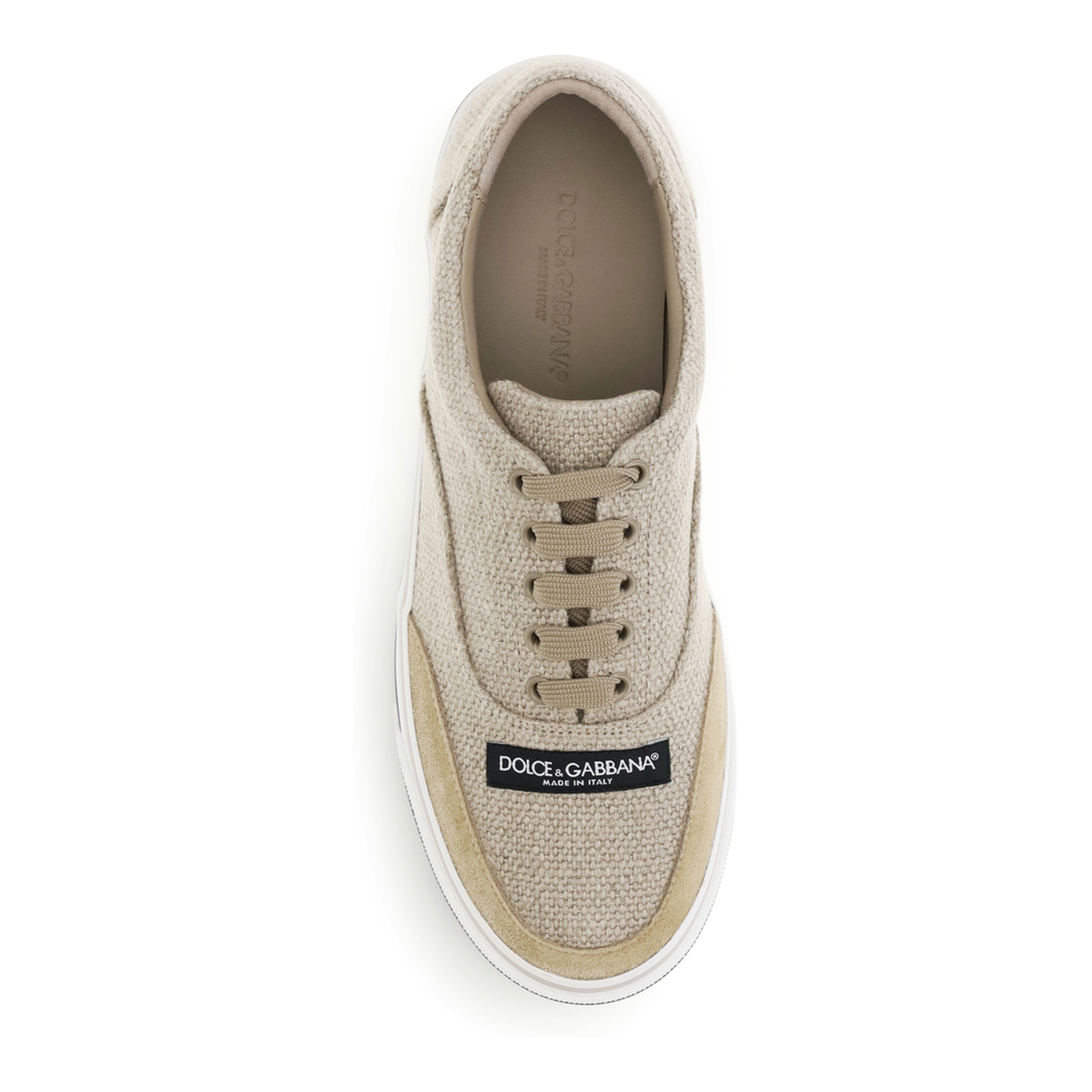MAYFEYR - Dolce & Gabbana - Dg Sailing Linen Sneakers - CS2399A03538S727
