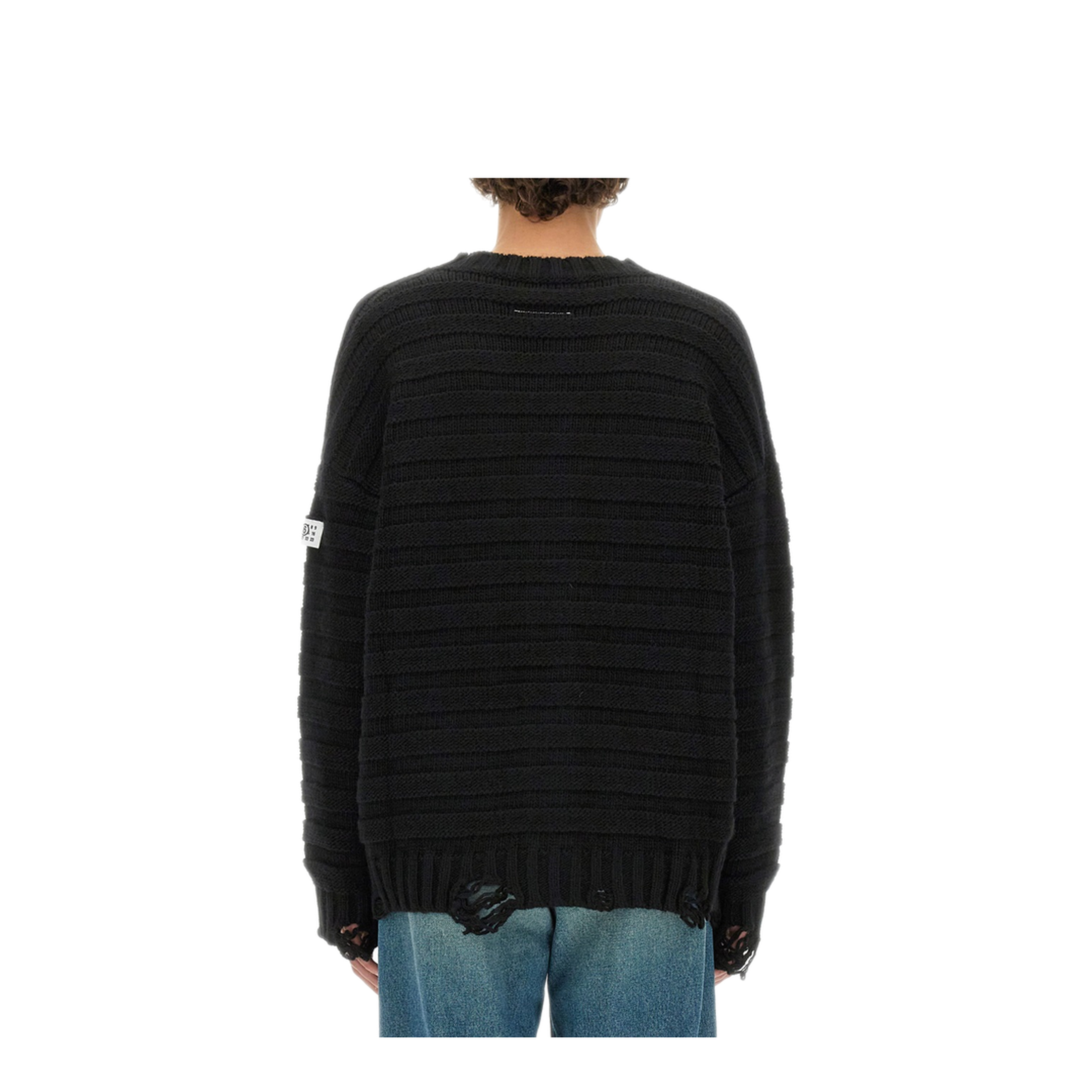 MAYFEYR - Mm6 Maison Margiela - Cardigan With V-Neck - SH0HP0005M13040900