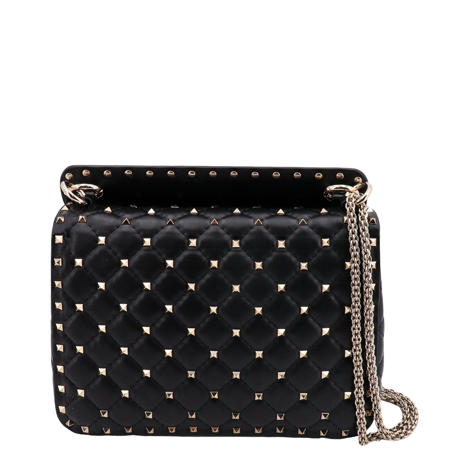 Medium Nappa Rockstud Spike Bag