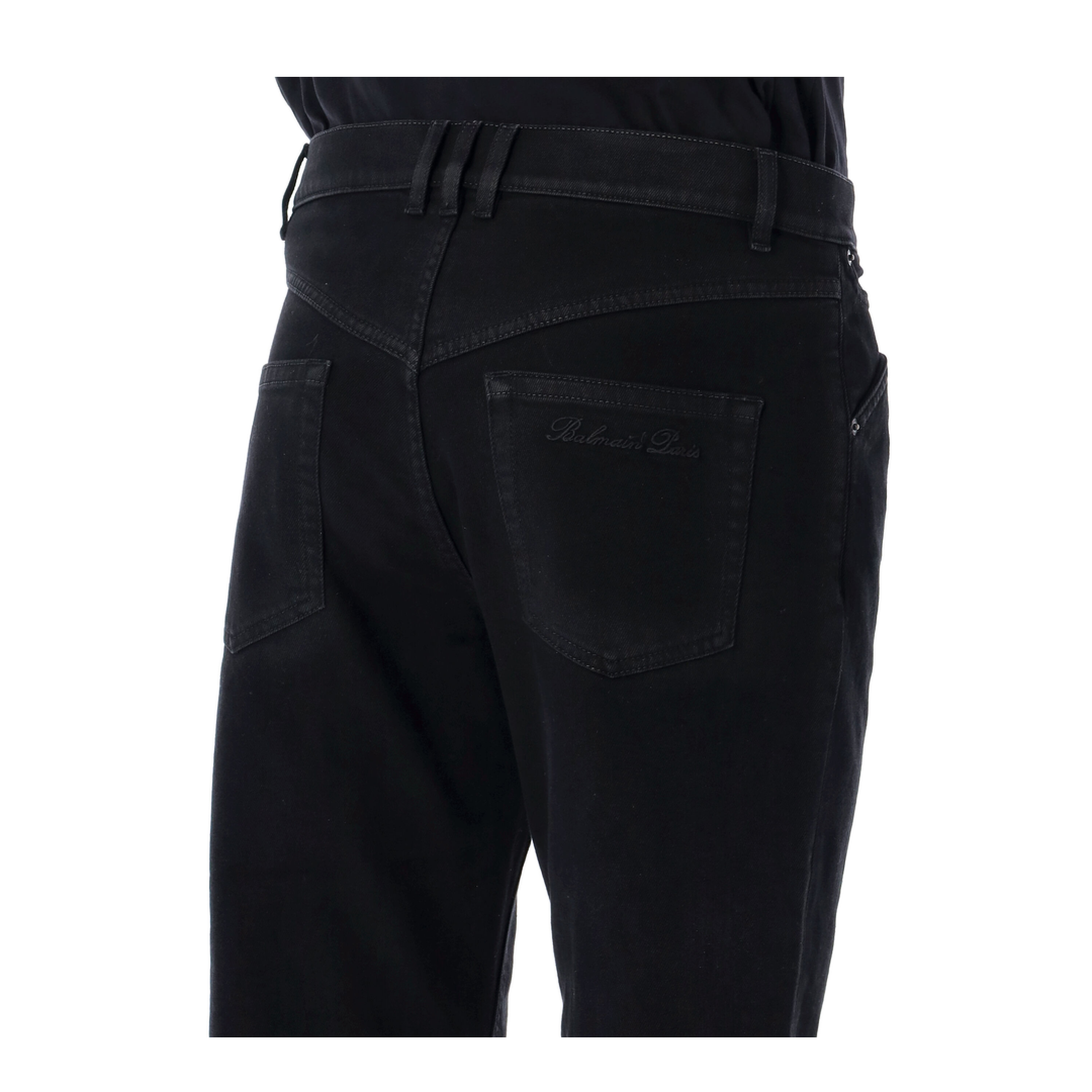 Vintage Wash Cotton Jeans