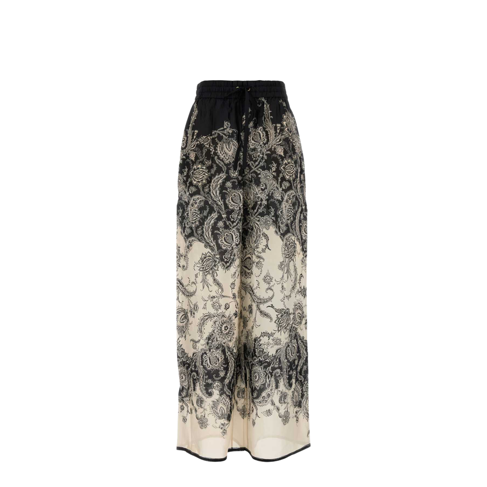 Printed silk Rhiannon pant