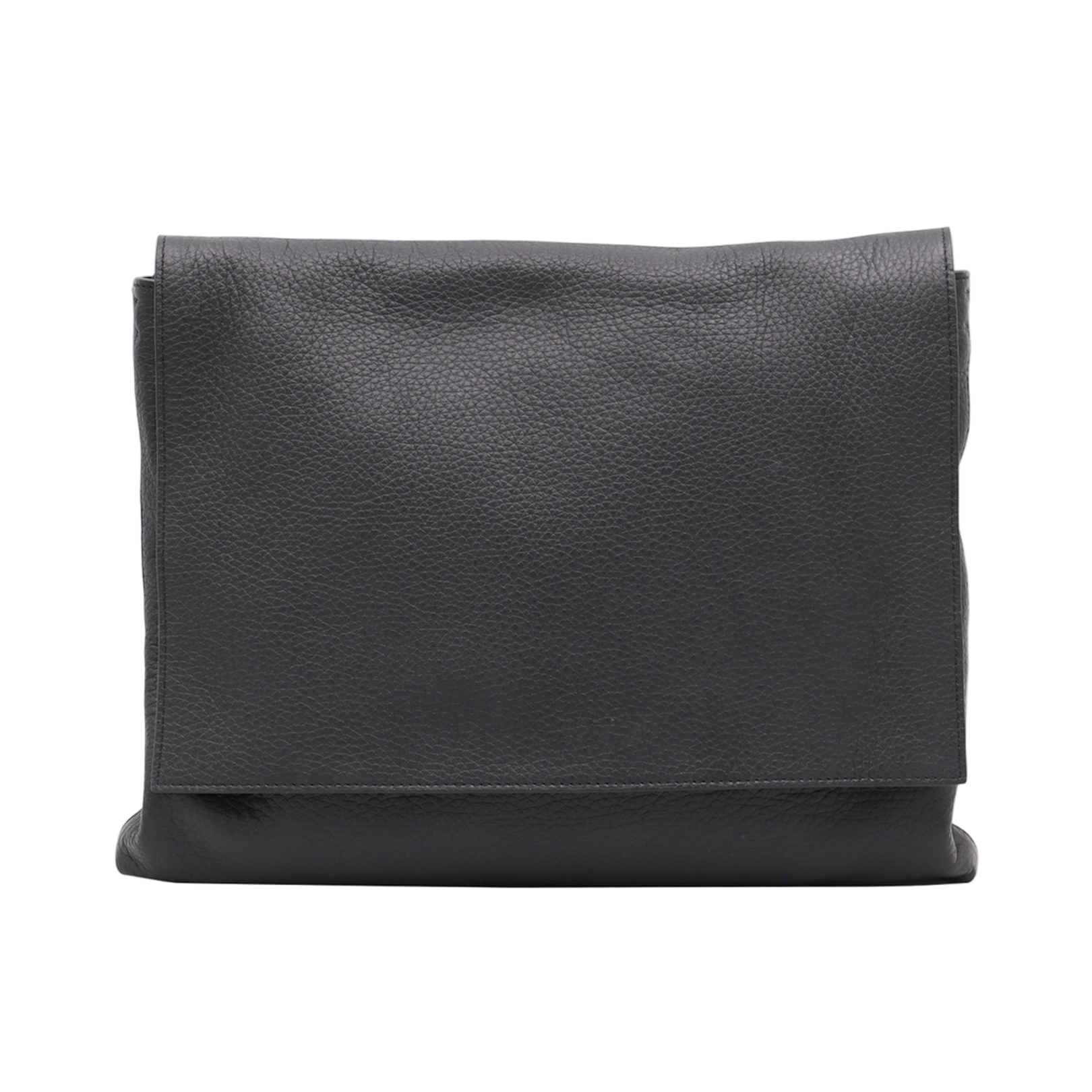 Black leather Nan crossbody bag
