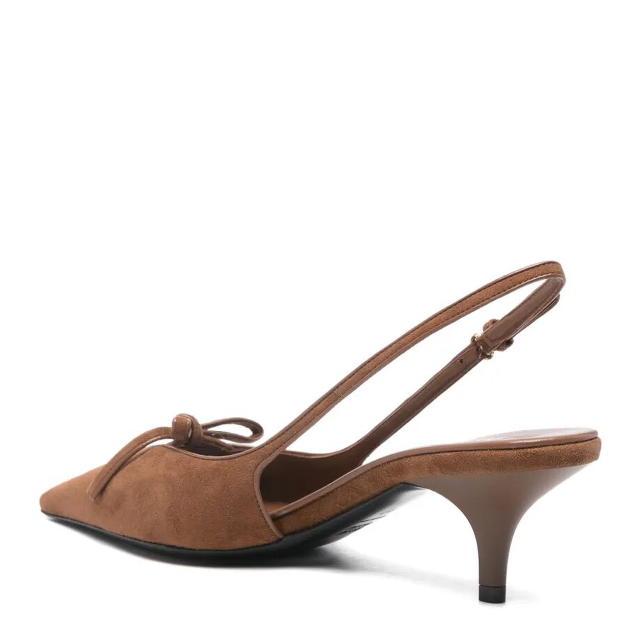 MAYFEYR - MIUMIU - Suede Slingback Pumps With Bow - 5I474EF055008F0316