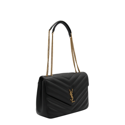 LOULOU Large in Matelassé Lambskin