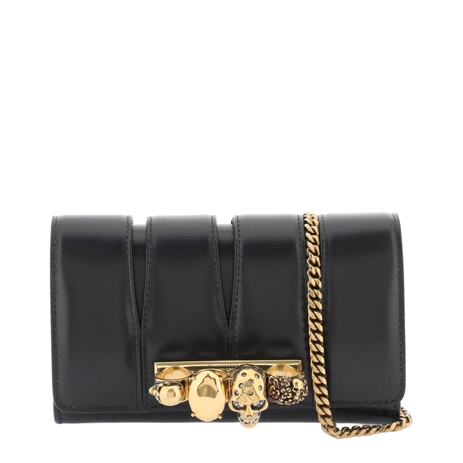 Slash Leather Clutch Bag
