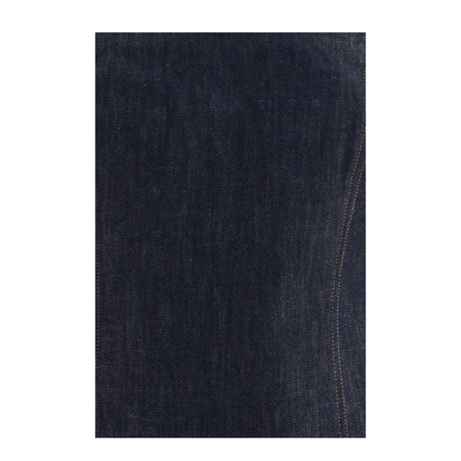 MAYFEYR - Brunello Cucinelli - Denim Effect Twill Bandeau Top - MB125EO909
