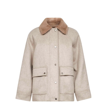 Cashmere Jacket Beige