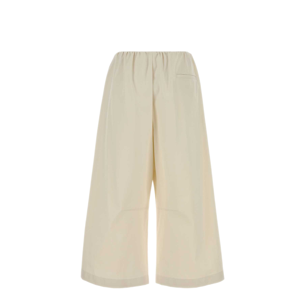 MAYFEYR - Loewe - Ivory Cotton Blend Wide Leg Pant - S540Y04XNMIVORY