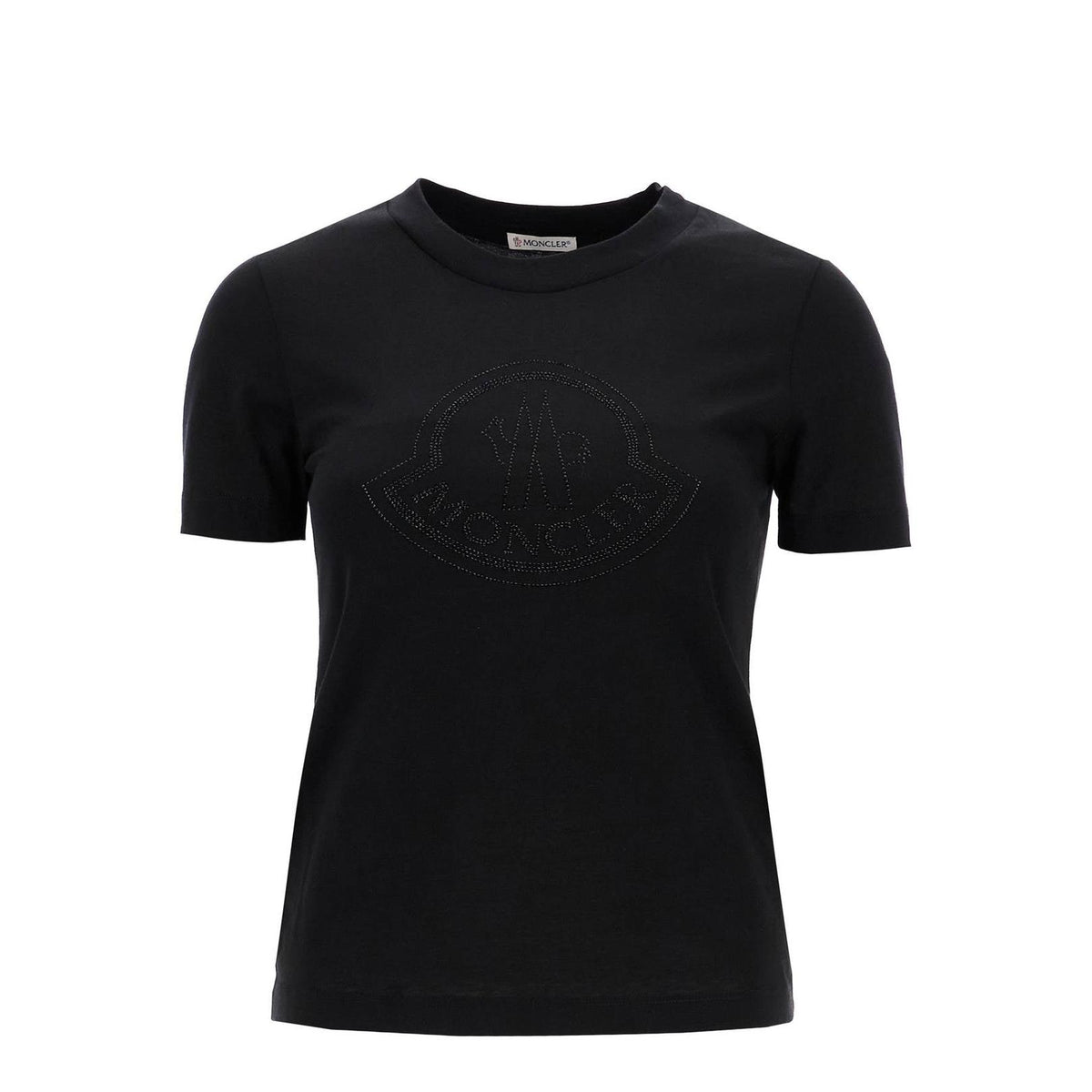 Moncler 'logo rhinestone t-shirt