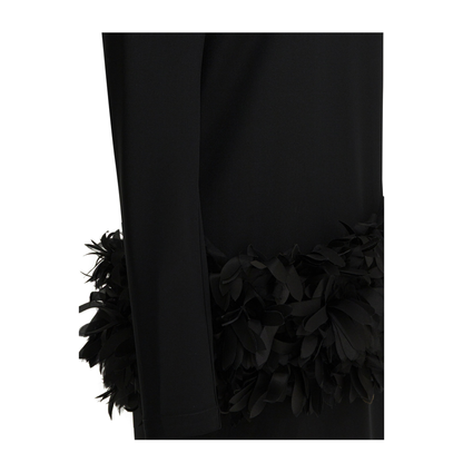 MAYFEYR - Toteme - Petal Long Dress - 261-WRD0278-FB0550-001BLACK