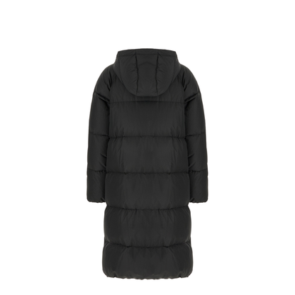 Slate Polyester Blend Padded Jacket Black