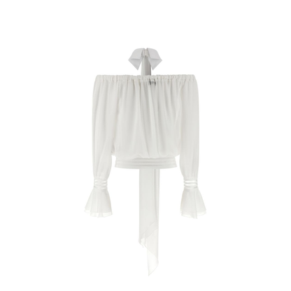MAYFEYR - Elisabetta Franchi - Shirts Ivory - CA13561E2X88