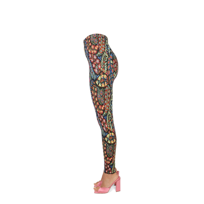 Jacquard Wool Blend Top And Leggings