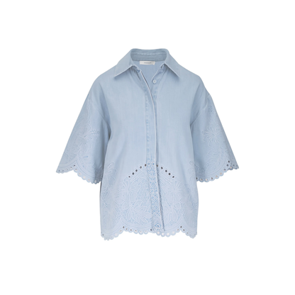 Daylight Embroidered Denim Shirt