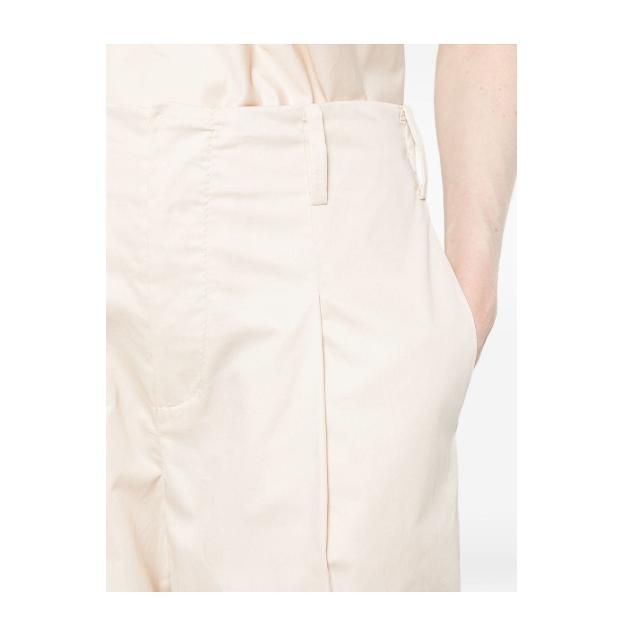 MAYFEYR - SUSANNE BOMMER - Trousers Ivory - 2337190512