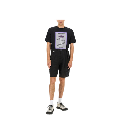 MAYFEYR - UNDERCOVER - Linen Shorts - UC1E4518BLACK