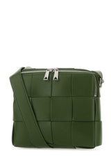 men's shoulder bag, green