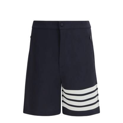 MAYFEYR - Thom Browne - 4 Bar Technical Shorts - MJQ237AJ0242415
