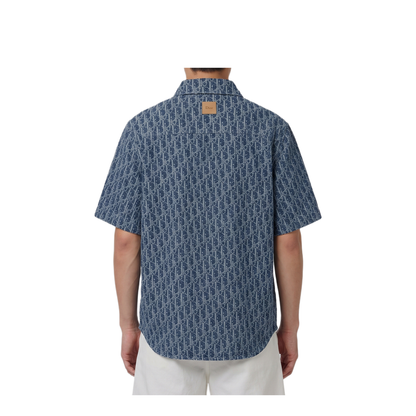MAYFEYR - Dior - Oblique Short Sleeved Shirt - 693D597A3088580