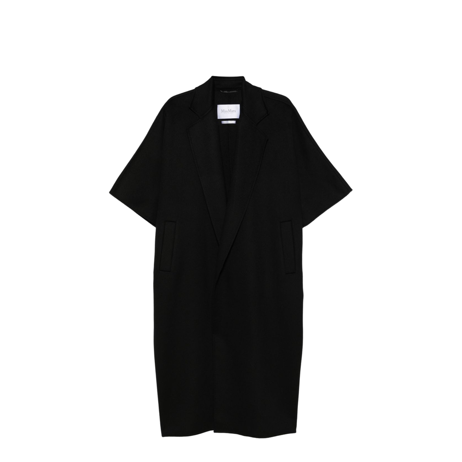 Wool Coat in Black
