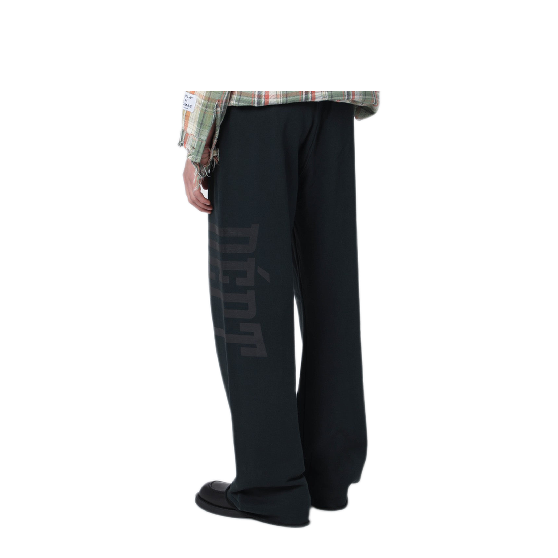 MAYFEYR - Gallery Dept. - Black Wide Leg Jogging Pants - DPS-40067COWB