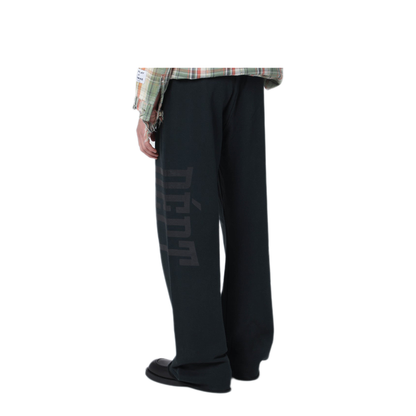 MAYFEYR - Gallery Dept. - Black Wide Leg Jogging Pants - DPS-40067COWB