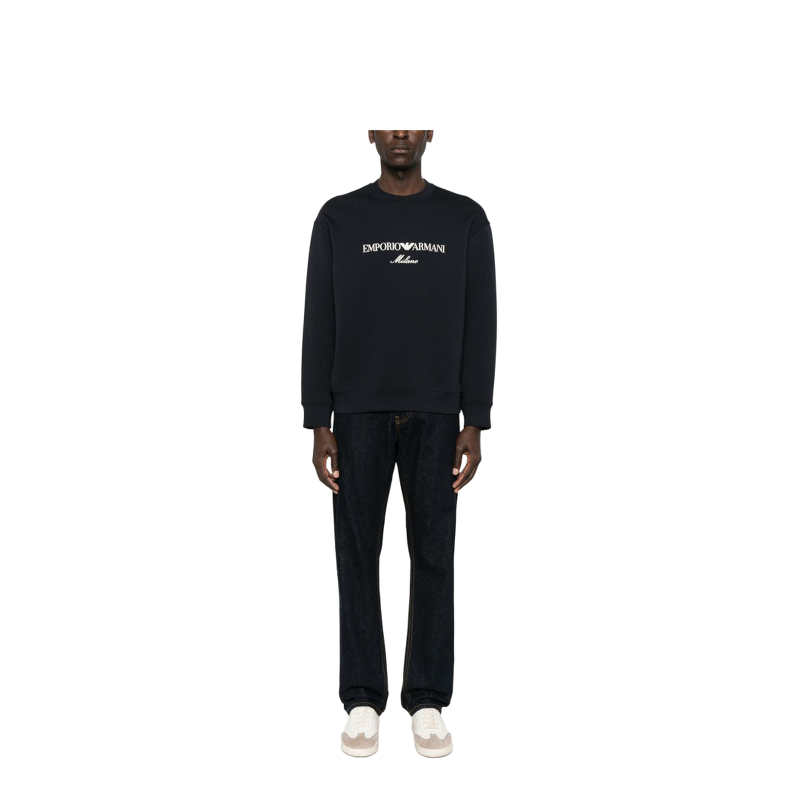 ASV Double-Jersey Sweatshirt with Logo Embroidery