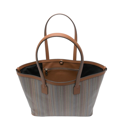 MultiColour Striped Shopper