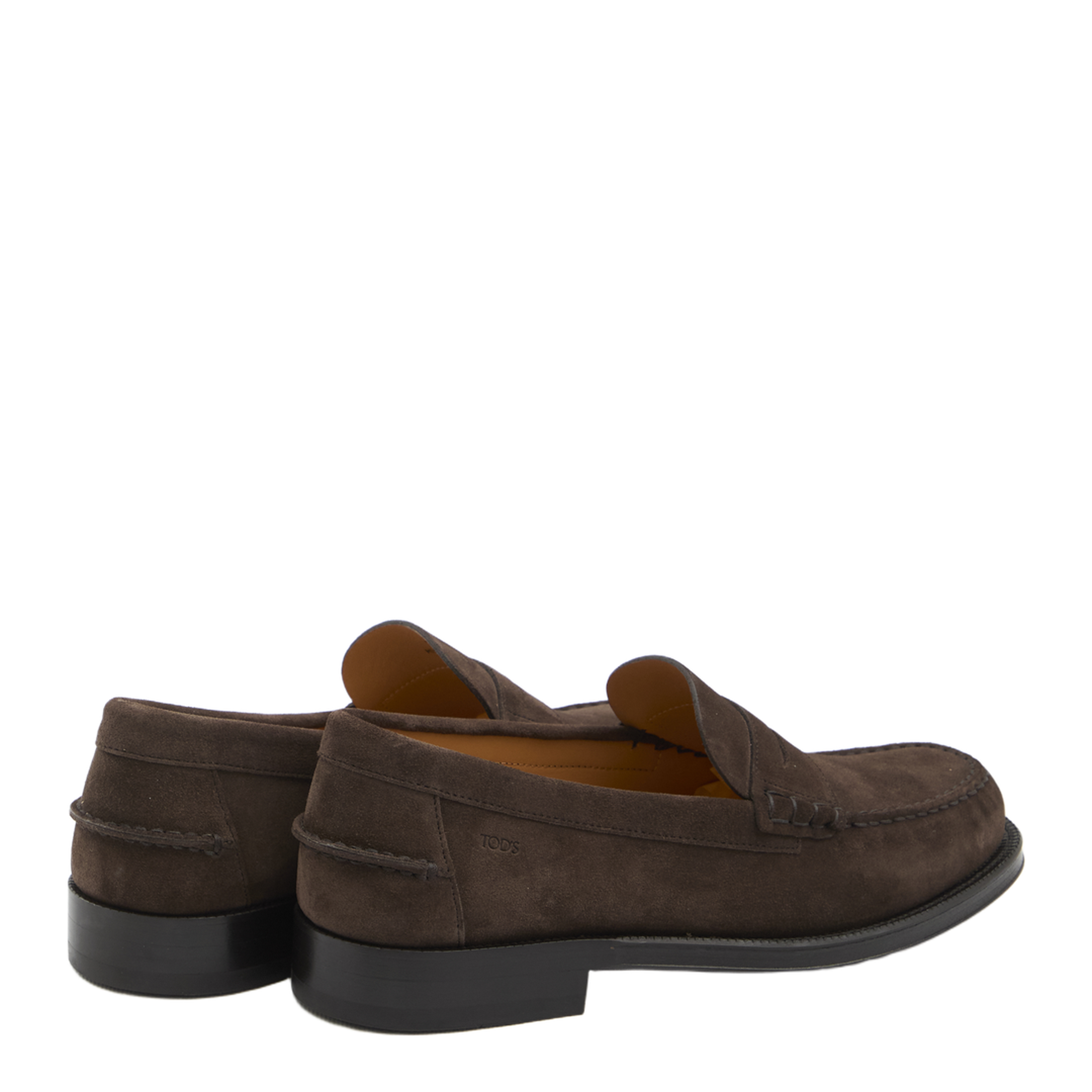 MAYFEYR - Tod's - Dark Brown Suede Loafers - XXM48L00640RE0S800