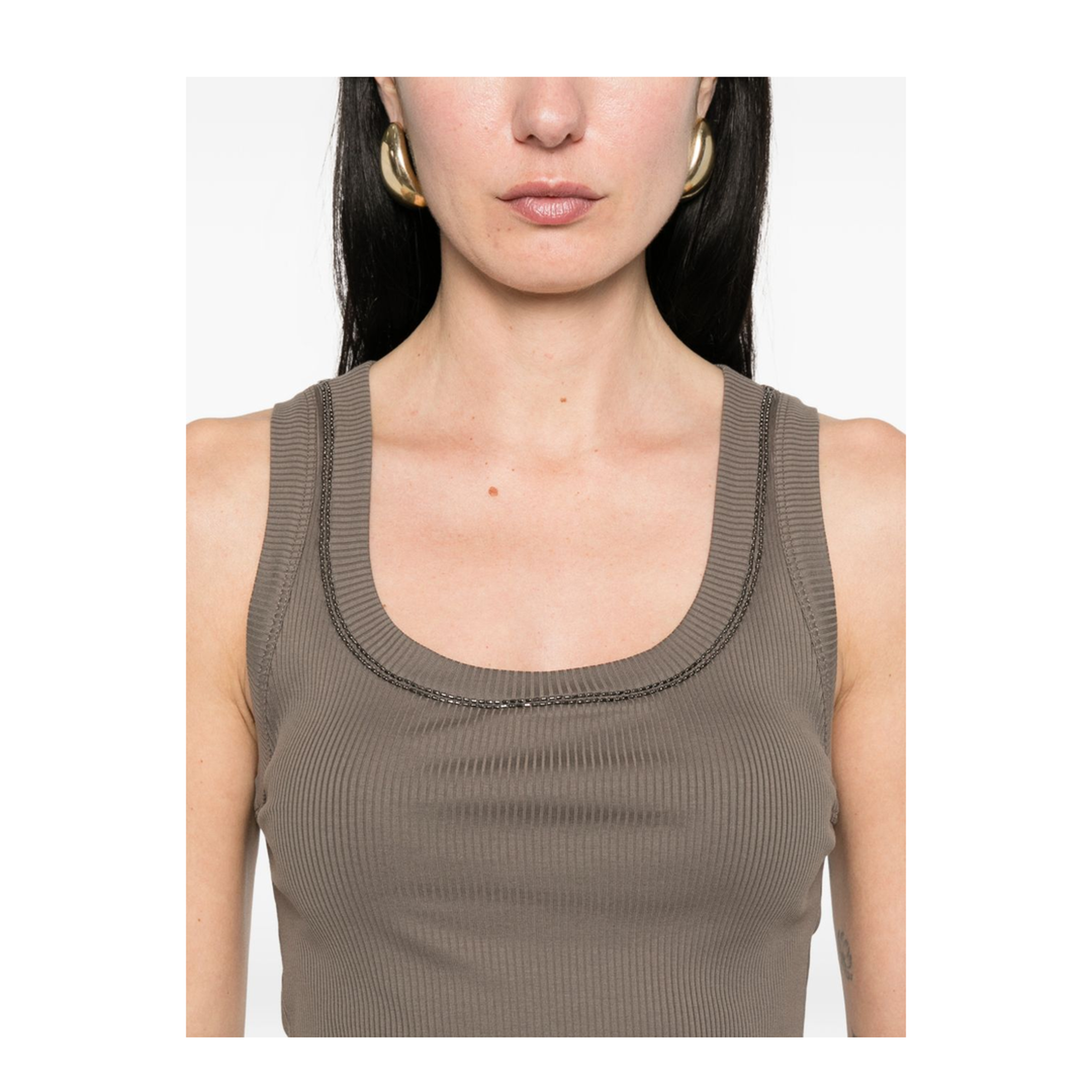 Women's Tank Top Brown