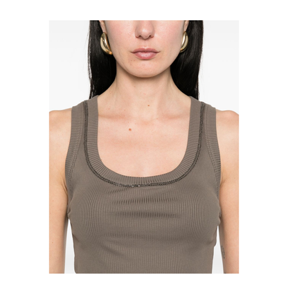 Women's Tank Top Brown
