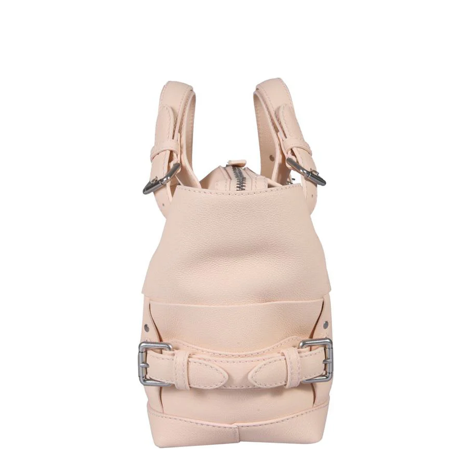 Arco Hobo Leather Handbags - Pink