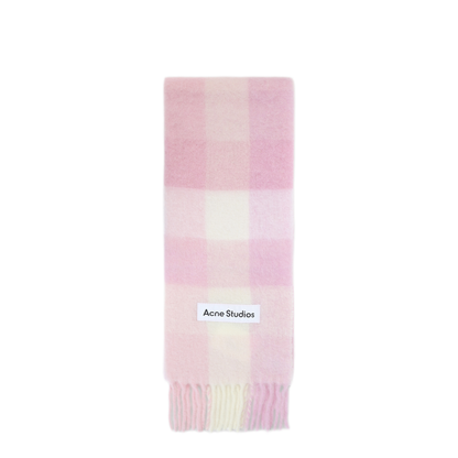 MAYFEYR - Acne Studios - Mohair Checked Scarf - CA0084DTL