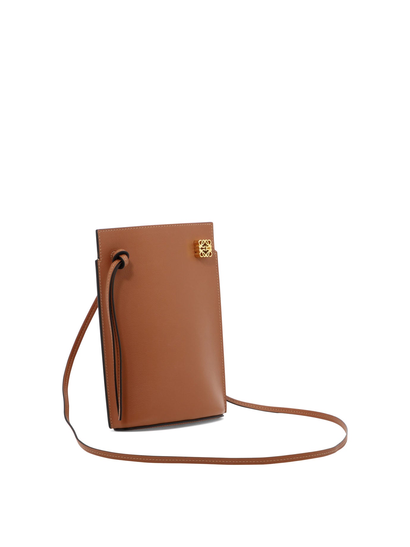 Dice Pocket Small Pouch Bag, Gold Hardware