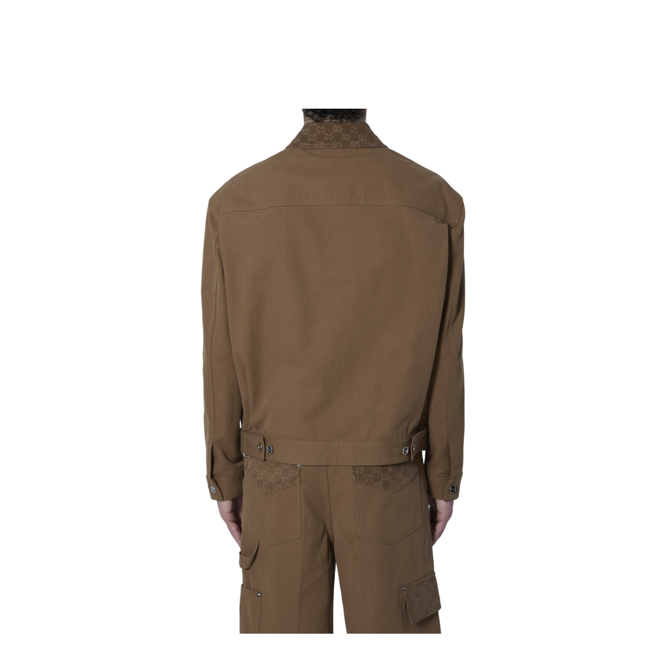 Jacket with Zipper and Collar