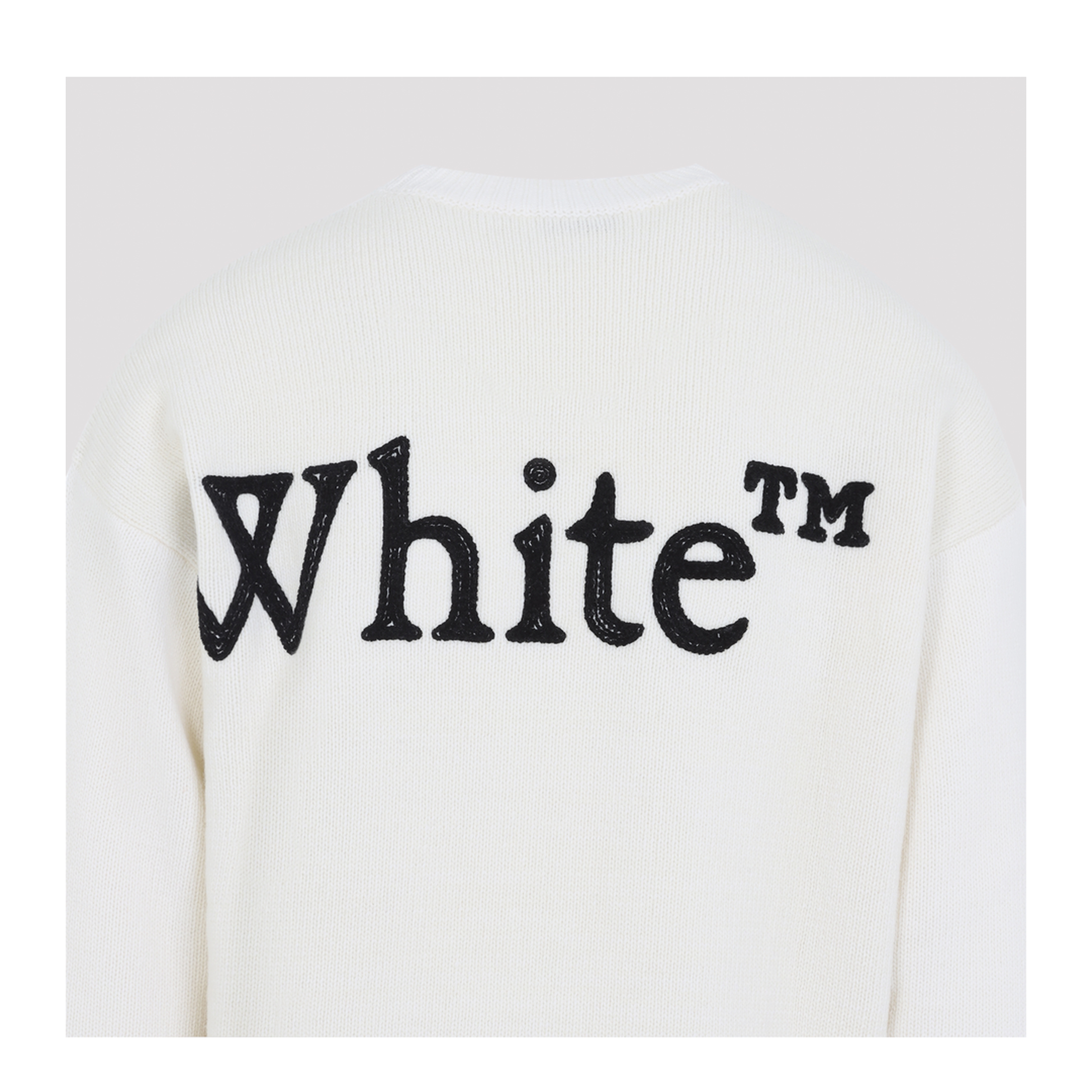 MAYFEYR - Off-White - Bookish Shared Knit Crewneck - 44MHE20QF26K001110