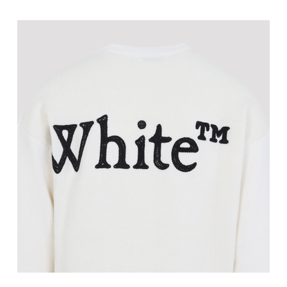 MAYFEYR - Off-White - Bookish Shared Knit Crewneck - 44MHE20QF26K001110