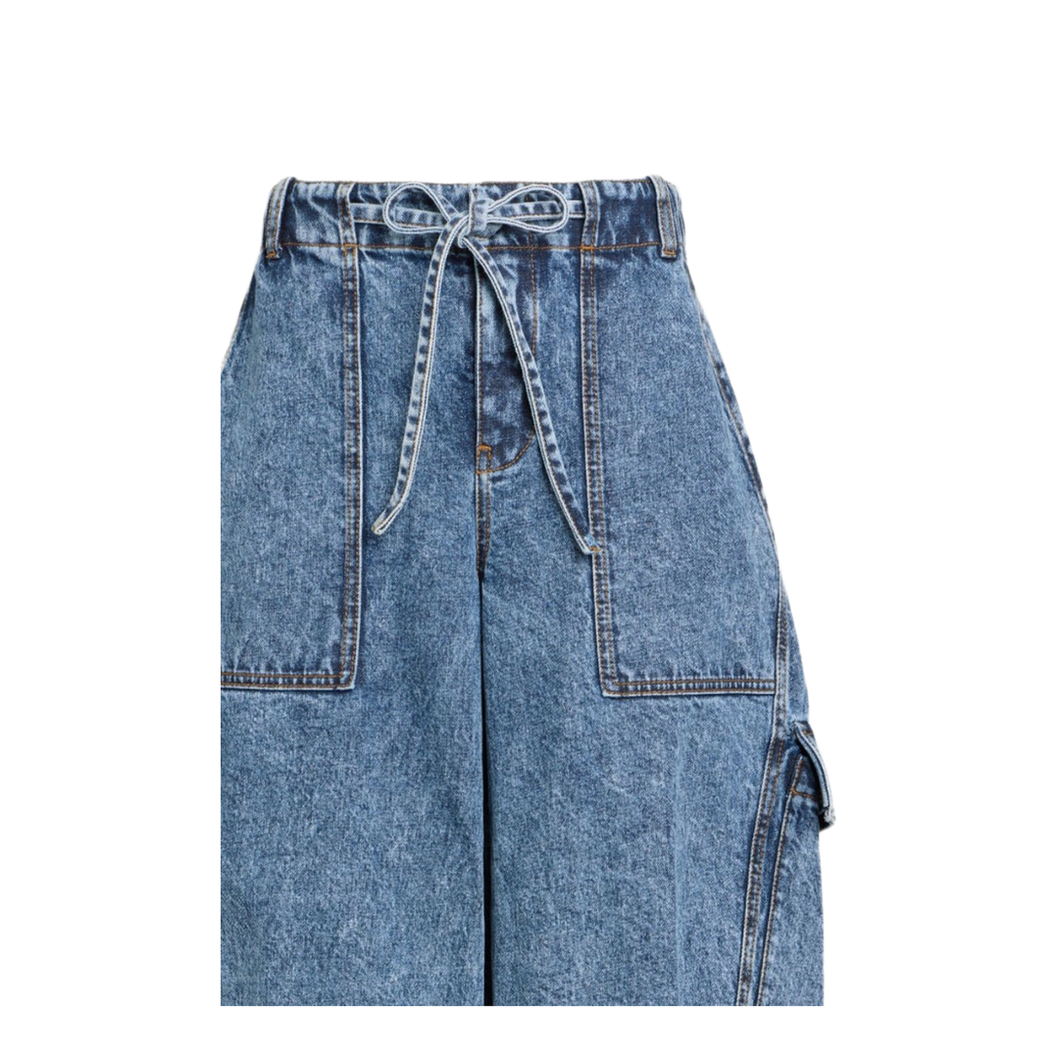 Cargo Denim Jeans