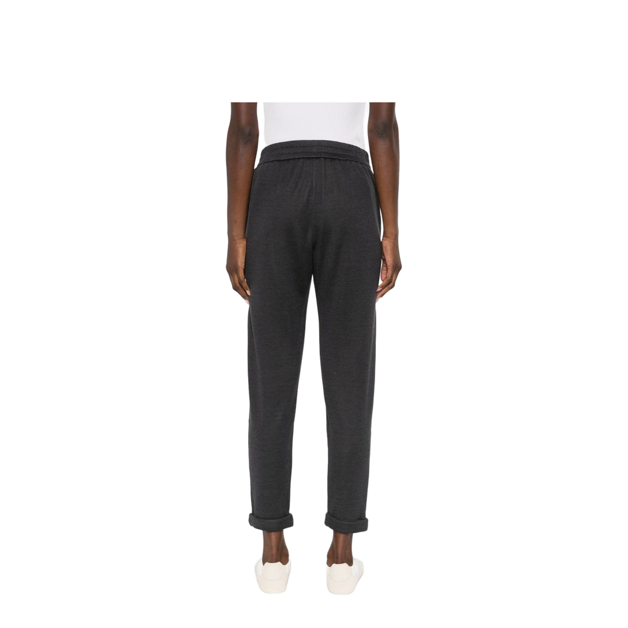 Cotton And Silk Blend Trousers