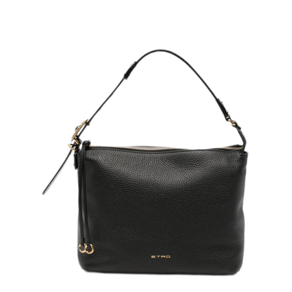MAYFEYR - Etro - Black Leather Hobo Bag - WP1B0047AP12HN0000