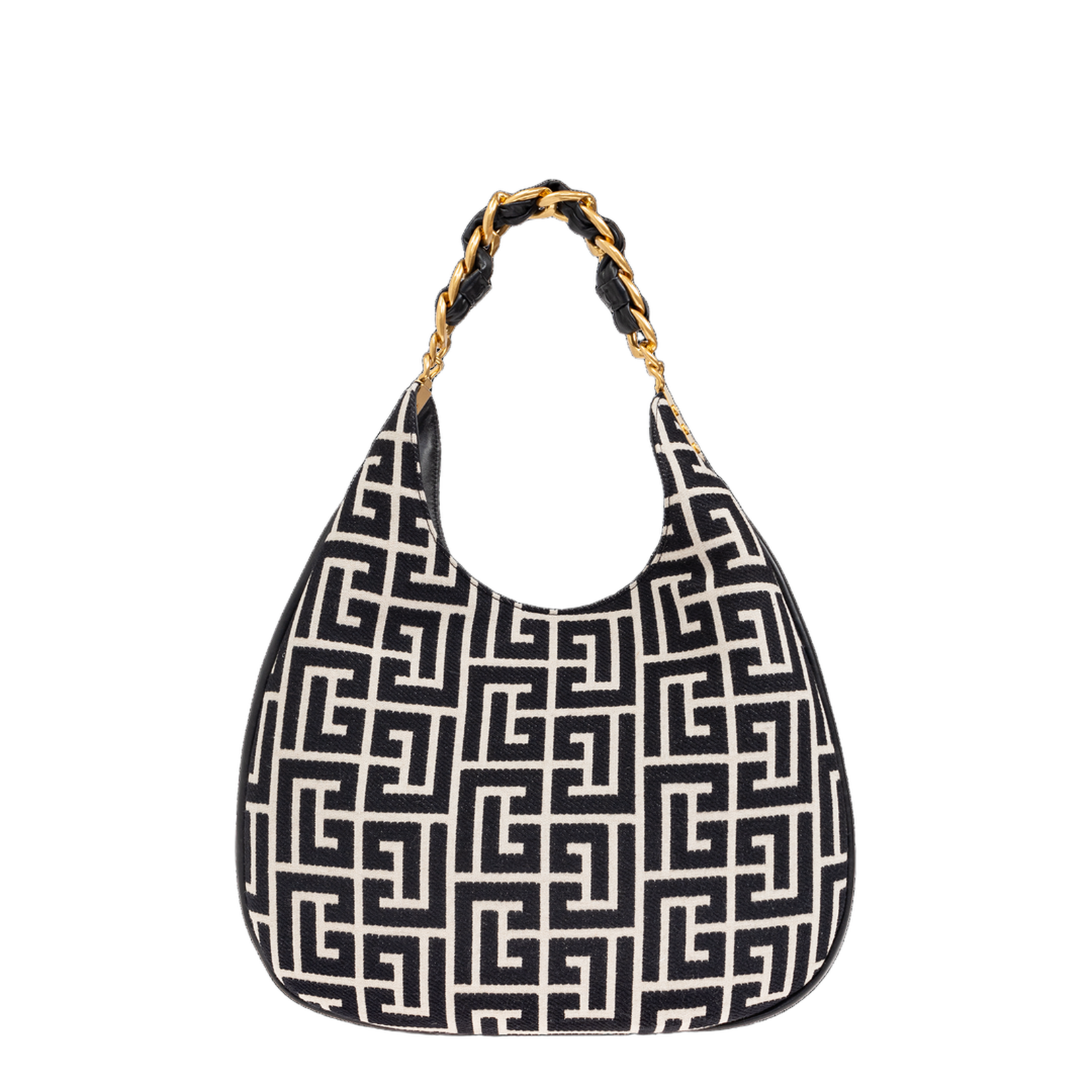 1945 Soft Hobo Large Monogrammed Jacquard Tote Bag