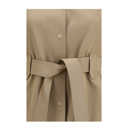 MAYFEYR - Max Mara - Wool Jacket-Shirt With Belt - 2611041211600