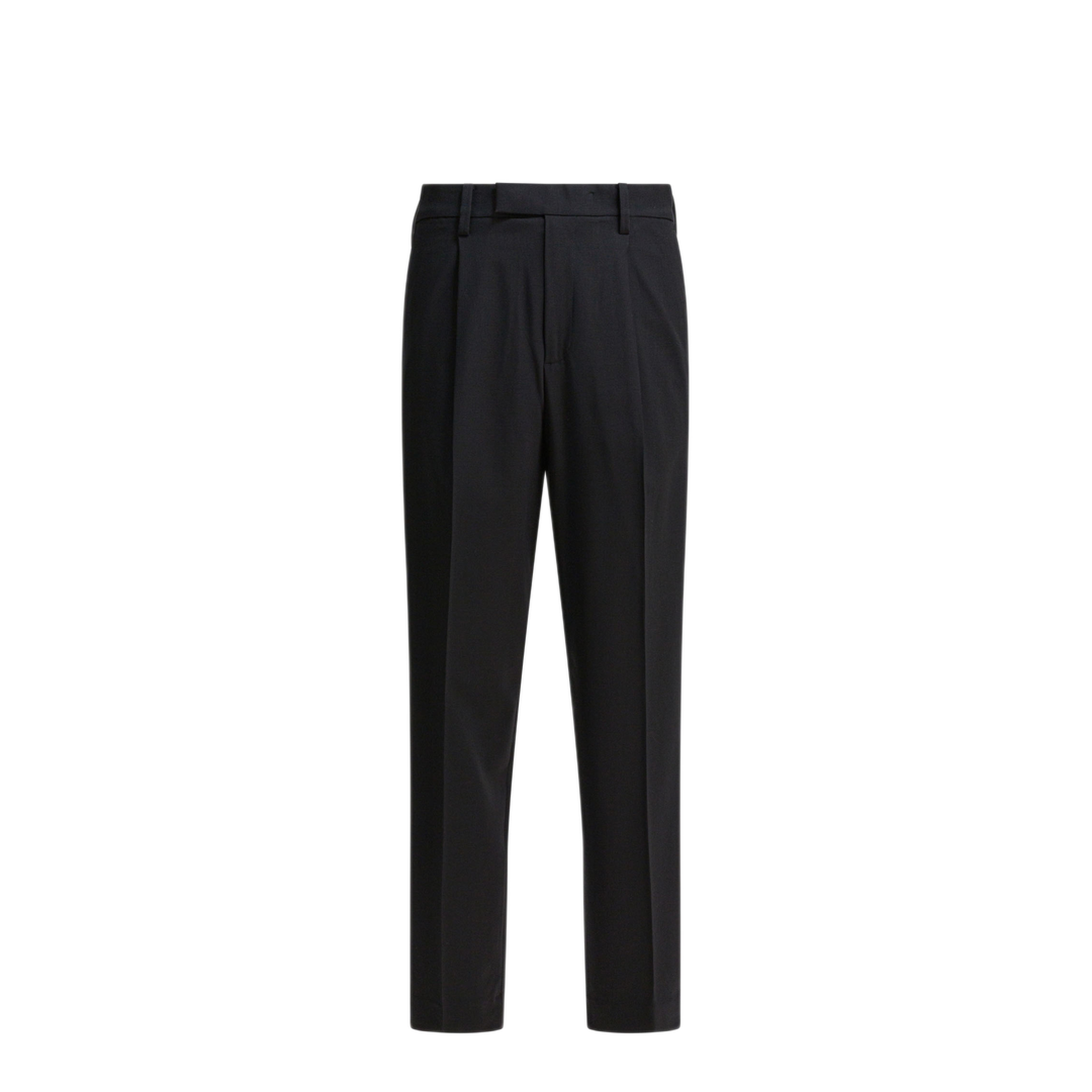 MAYFEYR - Vince - Pleated Louie Relaxed Trousers - M09712768001BLK