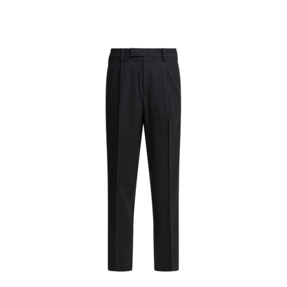 MAYFEYR - Vince - Pleated Louie Relaxed Trousers - M09712768001BLK